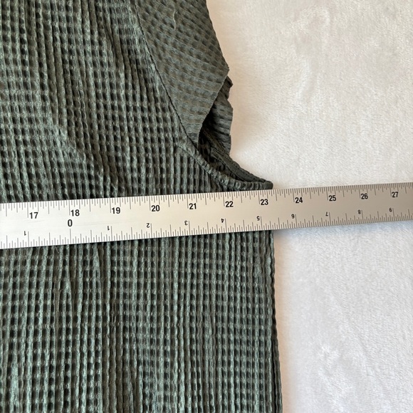 SABINA MUSAYEV Anthropologie Olive Green Sheath Slit Tee Shirt Midi Dress large - Picture 4 of 14